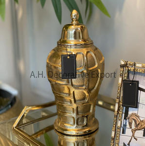 Jarrón de Metal con Textura Cromada, Estilo Americano, Centro de Mesa para Bodas, Decoración para Hogar y Jardín, Adorno de Mesa - Product Image 3