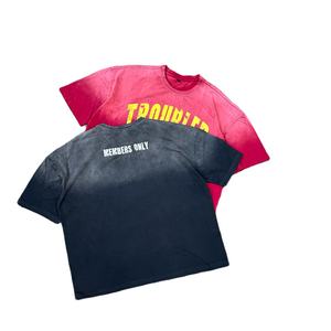 Camiseta informal de verano para hombre, camiseta de secado rápido, transpirable, de peso pesado, de gran tamaño, cuello redondo, manga corta, de talla grande en blanco - Product Image 3