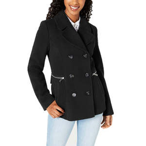 Cappotto Invernale Reversibile da Donna Maralyn Me, Taglia XX-Large, Doppiopetto, Nero con Stampa, Tessuto Tinto Traspirante, Disponibile anche in XS - Product Image 1