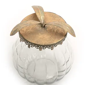 Récipient de nourriture miroir personnalisé en usine avec couvercle en métal Boîte à bonbons de luxe haut de gamme avec couvercle élégant détachable - Product Image 1