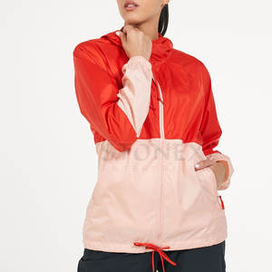 Vente en gros bon marché veste coupe-vent décontractée pour femmes veste coupe-vent professionnelle à la mode dernière conception - Product Image 1