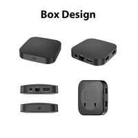 Q8 Amlogic S905Y4 Quad Core Smart Box Dual Wifi BT Télécommande Vocale Streaming 4K Mi Décodeur TV Android 14 2.4G Wifi 6 5G