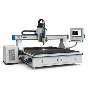 Cortadora de Plasma CNC de 5 Ejes, Alta Precisión, Funcionamiento Estable y Duradero para Láminas Metálicas, Tuberías y Formas Complejas - Product Image 6
