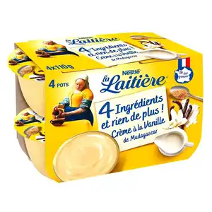 Nestlé La Laitiere Caramello / La Laitiere Yaourt vainilla