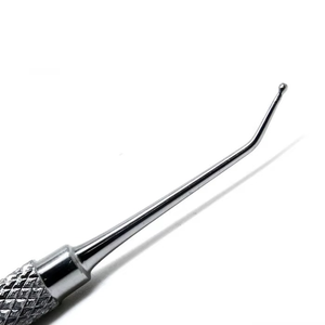 Portaagujas dental de aleación de mercurio, manual, de acero inoxidable, curvado a 30 grados, jeringa, instrumentos quirúrgicos dentales, herramientas básicas A+ - Product Image 1