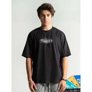 Death Note T-shirt en jersey 100% coton vintage, coupe ample, respirant, avec motif logo de personnage, 300 grammes de tissu - Product Image 1