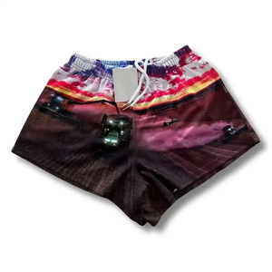 Short de rugby dernier modèle avec impression par sublimation du logo OEM Short de football pour la course à pied Short de sport Vêtements de football Vente en gros Short personnalisé pour homme et femme - Product Image 3