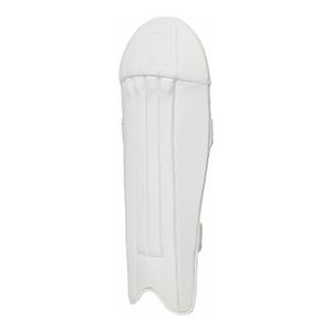 Jambières blanches en cuir confortables et protectrices de cricket avec la conception flexible - Product Image 4