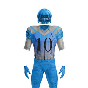 Service OEM Ensembles d'uniformes de football américain Respirant Manches courtes Coupe athlétique Tissu haute performance pour l'entraînement et la compétition - Product Image 4