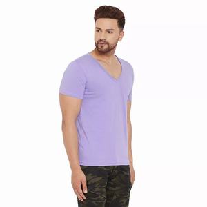 Camiseta de Lujo para Hombre, Talla Grande, Personalizada, Lisa, Cuello Redondo, Bordado, Impresión de Alta Calidad, 100% Algodón - Product Image 4