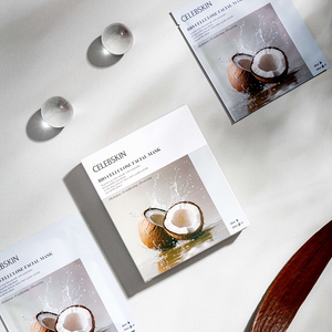 Mascarilla facial hidratante CELEBSKIN Corea con ácido hialurónico modelo 111 Etiqueta Privada cuidado de la piel fábrica OEM/ODM - Product Image 5