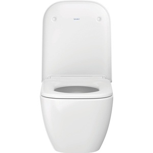 Funda para Asiento de Inodoro DURAVIT Blanca con Cierre Suave D.2 y Cubierta Extraíble - Product Image 4