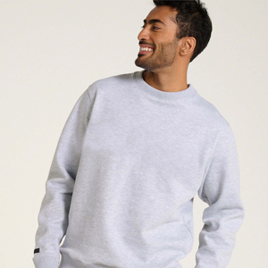 Wholesale Men's 380gsm Cotton <b>Crewneck</b> Oversized Sweatshirt Vintage Acid Wash Custom Printed Embroidered Puff Sweatshirt - Product Image 1
