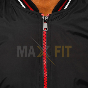 Chaqueta Bomber de invierno para hombre de la mejor calidad, tela de lona de estilo personalizado con cuello levantado, superventas, precio competitivo - Product Image 5