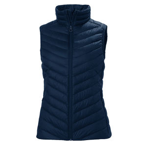 Vente en gros de gilets bouffants d'hiver sans manches à fermeture éclair design personnalisé pour femmes gilets équestres à la mode coupe-vent - Product Image 4