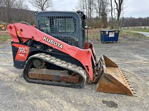 รถตักล้อยาง Kubota SVL75.2 มือสองสมรรถนะสูง พร้อมบุ้งกี๋ สำหรับงานก่อสร้างในฟาร์มและการขนย้ายวัสดุก่อสร้าง - Product Image 5