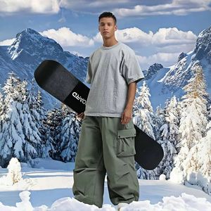 Meilleure vente Pantalon de snowboard Baggy coupe-vent vêtements de ski imperméables Hip Hop coupe ample Hipster Ski neige pantalon respirant - Product Image 2