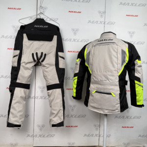 Conjunto de Traje de Motociclismo Touring Impermeable con Chaqueta y Pantalón Textil con Armadura CE Protectora de Cordura - Product Image 2