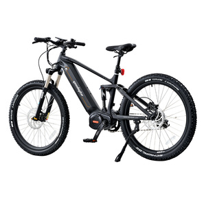 Vélo <span class=keywords><strong>de</strong></span> ville électrique V20 du fabricant OEM, suspension intégrale, moteur central amovible 1000W, assistance au pédalage, style vintage, 30-40km - Product Image 2