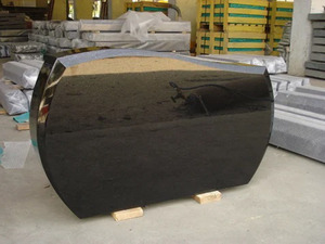 Exportador de lápidas de granito negro absoluto Lápidas de granito negro a precios competitivos - Product Image 2