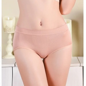 Faja Moldeadora Reductora Transpirable Sin Costuras para Mujer, Bragas Moldeadoras de Lona con Decoración de Perlas y Agujeros, Tipo Slip - Product Image 2