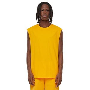 Camiseta sin mangas de diseño holgado para fitness y entrenamiento, venta al por mayor, color personalizado, secado rápido, jersey - Product Image 4