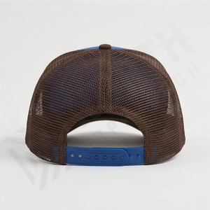 หมวกแก๊ปปักลายแบบมีตาข่าย 6 แผง สำหรับทุกเพศ ผลิตตามสั่ง ขายส่ง OEM ผ้าฝ้าย ปรับขนาดได้ คุณภาพพรีเมียม - Product Image 2