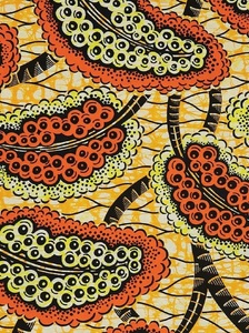 Impresión de cera Africana personalizada Maputo de alta calidad y tela de algodón Ankara para ropa, vestidos, bolsos, manualidades OEM de confianza - Product Image 6