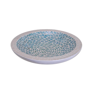 Plateau de fruits incrusté de perles de mère artisanales de haute qualité plateau de service décoratif en gros Unique pour la nourriture Vietnam - Product Image 1