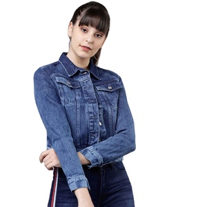 Mezcla de Estilos Clásicos y Vintage para la Moda Urbana, Prendas Diarias Más Vendidas, Tops de Mezclilla Personalizables al por Mayor para Mujer - Product Image 5