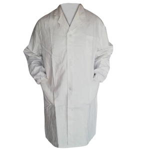 Unisex Winter Lab <b>Coat</b> for Hospital Use Long Sleeve Worsted Fabric Customizable Color & Size High Quality Outwear with Pockets - Product Image 3