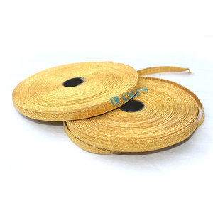 Trenza de encaje de oro francés al por mayor y flecos, OEM, adorno de encaje trenzado de oro ceremonial para decoración artesanal de prendas ceremoniales - Product Image 5