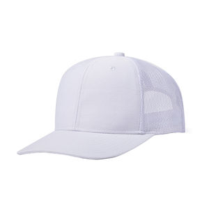 Logo Etiqueta Algodón lavado Sombrero de camionero Mujeres Malla Snapback Béisbol Deportes Gorras Desordenado Entrecruzado Cola de caballo Sombreros - Product Image 6
