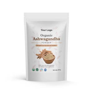 Private Label 100% Pure Ashwagandha Root Powder Natural Ashwagandha Supplement for Stress Relief & <b>Sleep</b> Support for <b>Men</b> & Women - Product Image 1