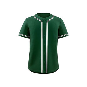 Camiseta de béisbol con diseño de retazos cosida personalizada para hombre, gran oferta, uniforme de calidad de exportación - Product Image 1