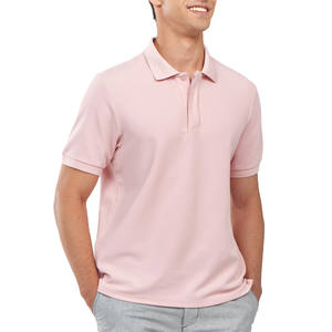 Polos de algodón personalizados de alta calidad para hombre, tela de punto transpirable de manga corta con camisetas polo con estampado de logotipo personalizado - Product Image 1