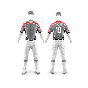 2025 personnalisé de haute qualité vêtements d'entraînement pour hommes nouveau Design respirant Baseball & Softball ensembles d'uniformes - Product Image 4