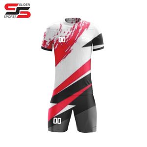 Nouveau design, ensembles d'uniformes de football imprimés par sublimation, ensemble de maillots de football pour équipes de jeunes - Product Image 5