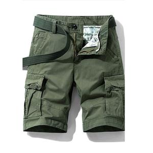 Vente en gros de pantalons cargo amples décontractés de haute qualité à lacets pour hommes, pantalons cargo à grandes poches, vêtements d'extérieur tendance de la rue, fournisseur de shorts de BD - Product Image 2
