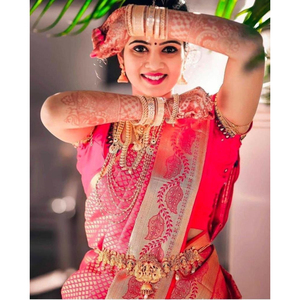 Nueva moda de mujer estilo Bollywood desgaste de fiesta Sari blusa pieza económica suave seda viscosa para invierno verano venta al por mayor - Product Image 3