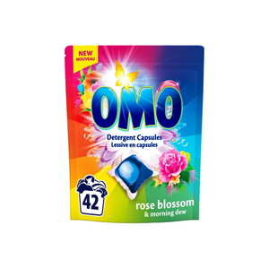 ฝักน้ำยาซักผ้าแบบเหนียวบนคราบ omo อ่อนโยนบนเนื้อผ้า - Product Image 5