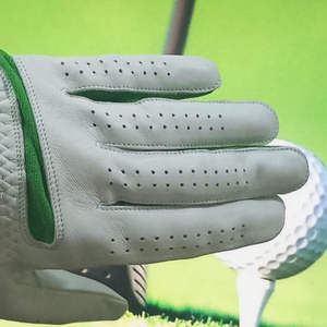 Gants de golf en cuir synthétique souple et respirant avec logo personnalisé de haute qualité Gant de golf en cuir - Product Image 5
