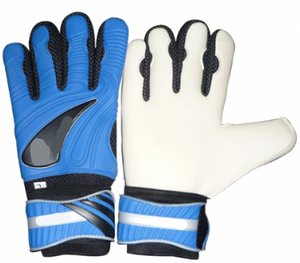 Gants de gardien de but de football professionnels pour adultes, nouveau design, doigts entiers, imperméables, sangle de poignet réglable, respirants, à lacets - Product Image 1