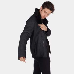 Chaqueta de lana gris Bourne - Product Image 4