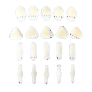 Hydrokolloid-<span class=keywords><strong>Fersenpflaster</strong></span> zur Fußpflege, Reduziert Reibung, Schützt die Fersenhaut, Private Label OEM ODM - Product Image 1
