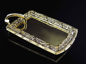 Élégant collier en argent sterling S925 personnalisé avec pendentif photo étincelant en moissanite, idée cadeau de mariage ou d'anniversaire - Product Image 3