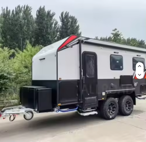 Meilleures ventes : Remorque de camping tout-terrain confortable en acier réglable, caravane, maison mobile, camping-car pour utilisation automobile - Product Image 1