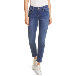 Jeans Le Garcon Talla 31 de Pierna Recta en Mezclilla Lupine Grind con Lavado FRAME, Elemento de Moda Sencillo y Lavable - Product Image 1