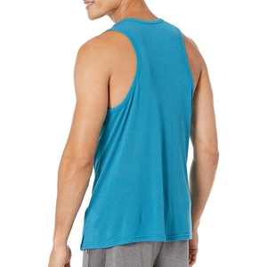 2025 été personnalisé sans manches Fitness maillots pour hommes couleur bleue été grande taille hommes vêtements débardeurs respirant séchage rapide - Product Image 2