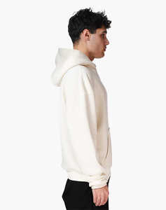 Custom 100% Cotton Oversized Hoodie <b>for</b> <b>Men</b> Heavy <b>Thick</b> Drop Shoulder Cropped Double Zip Streetwear <b>for</b> Winter <b>Hoodies</b> - Product Image 2